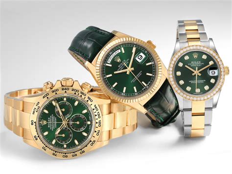 green dail rolex|Rolex watches with green face.